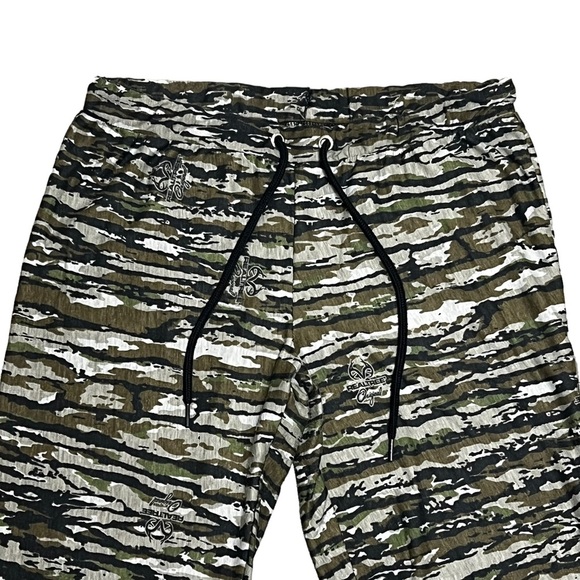 Realtree Camo Joggers Pants Size Medium LIght Weight Drawstring Colorblock 30 - Picture 6 of 11